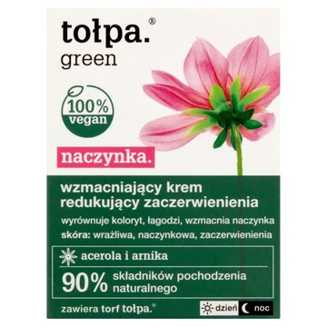 TOŁPA GREEN NACZYNKA KREM REDUKUJĄCY ZACZERW 50 ML