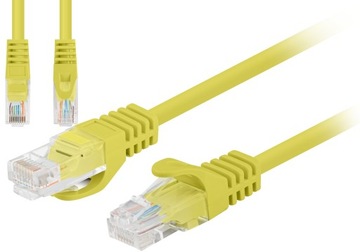 Kabel sieciowy Patchcord UTP kat 6 200cm 2m CAT6 Przewód Cat LAN internet
