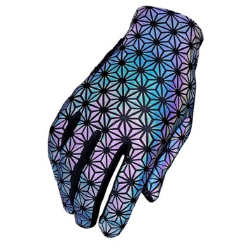 SUPACAZ SupaG LONG L OIL SLICK ПЕРЧАТКИ мерцающие