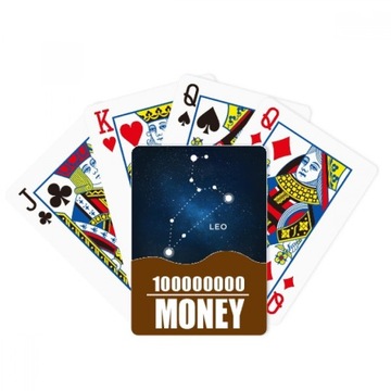 poker karty Leo Poker Zodiac Gra Zabawna Sign