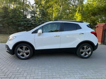 Opel Mokka I SUV 1.4 Turbo ECOTEC 140KM 2014 Opel Mokka 1.4T 140KM Navi Kamera Skóry Oryginalny lakier Podgrzewane fotel, zdjęcie 3