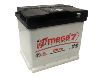 Akumulator Amega Ultra M7 12V 50Ah 480A P+