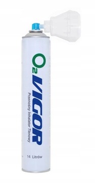 O2 Vigor - przenośny tlen inhalacyjny (99,4%) 14L