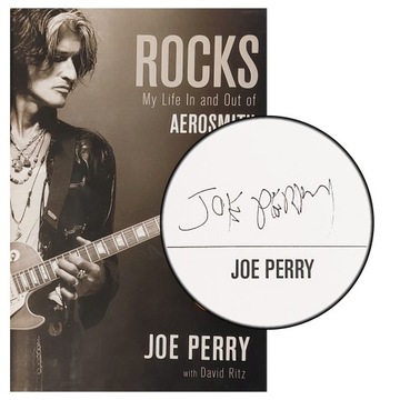 JOE PERRY Rocks. My Life... Aerosmith AUTOGRAF