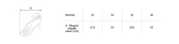 ТУФЛИ ДЛЯ БАЛЬНЫХ ТАНЦЕВ ДЛЯ ДЕВОЧЕК 7,5 СМ 33