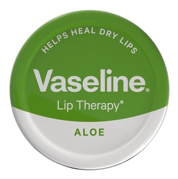 Вазелин для губ - Сильно увлажняющий бальзам для губ Vaseline ALOE с алоэ