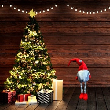 SKRZAT KRASNAL ŚWIĄTECZNY REGULOWANY XXL 93CM