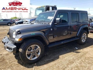 Jeep Wrangler IV 2022 Jeep Wrangler 2022 r., 3,6L UNLIMITED SAHARA 3.6 Benzyna 285KM