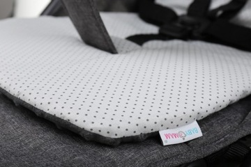 ВСТАВКА ДЛЯ КОЛЯСКИ MINKY, ДВУХСТОРОННЯЯ ХЛОПКА BABYMAM