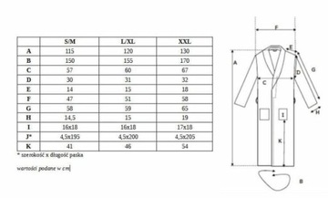 Szlafrok frotte Prestiż S/M biały bawełniany hotelowy 450g/m2