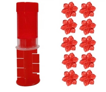 Kostka Krążki WC żelowy do toalety kwiatowy 60 ml 10 krążków