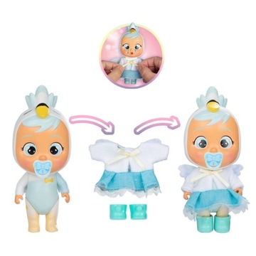Кукла Cry Babies Magic Tears Dress Me Up, фиолетовая
