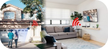 ЧЕРНАЯ НАРУЖНАЯ WIFI КАМЕРА БЕСПРОВОДНАЯ ULTRA HD 8Mpx АУДИО DVS