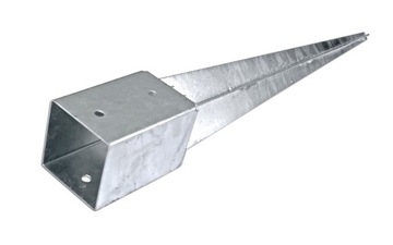 PODSTAWA SŁUPA WBIJANA,KOTWA WSPORNIK 80x80x750mm