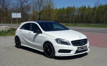 Mercedes Klasa A W176 Hatchback 5d Facelifting 200 d 136KM 2015 Mercedes-Benz Klasa A 200CDI 136KM AMG Line Niski przebieg Biksenon Skora, zdjęcie 2