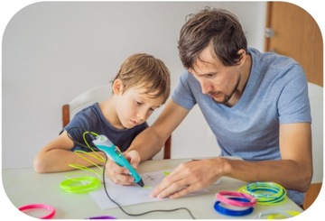 РУЧКА ДЛЯ 3D-ПРИНТЕРА ВОЛШЕБНАЯ РУЧКА ДЛЯ ДЕТЕЙ НАБОР 10 метров PLA ЗАПРАВКИ