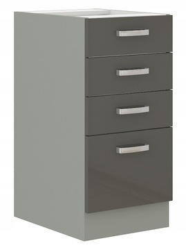 szafka kuchenna dolna 40 cm szuflady kolory LINEA