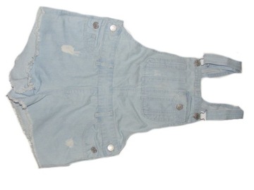 Spodenki damskie jeansowe OGRODNICZKI UK 6-34 XS
