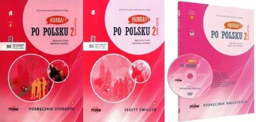 Hurra!!! Po polsku 2 Podr. + ćwicz. + nauczyciela