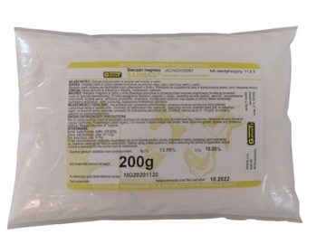 Siarczan magnezu Sól gorzka 200g Sanmag Galvet