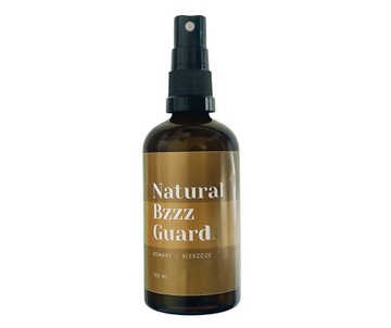 REPELENT naturalny na KLESZCZE na komary NATURAL BZZZ GUARD (100ML) olejki