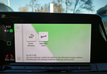 Volkswagen Golf VIII GTI 2.0 TSI 245KM 2022 Volkswagen Golf GTI, ACC, Matrix, GPS, Sportowe fotele podgrzewane, Digita, zdjęcie 26