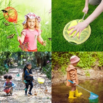 Телескопическая сетка для плавания бабочек и насекомых