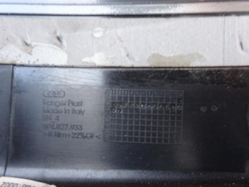 AUDI A3 8P 8P4 5D SPORTBACK ЭЛЕРОН СПОЙЛЕР ЗАДНИЙ СТОП-СИГНАЛ S-LINE 8P4827933