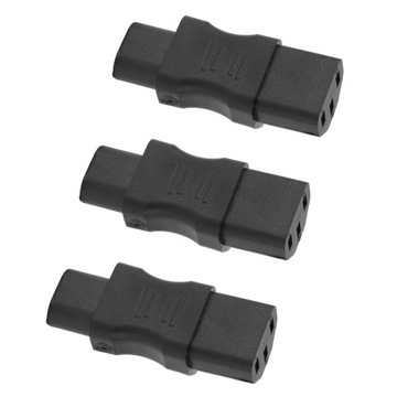 3 шт. IEC320 C8 в C13 адаптер питания для ноутбука XM