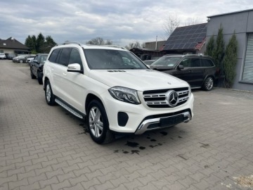 Mercedes GLS X166 Off-Tourer 3.0 350 d 258KM 2017 Mercedes GLS Klasa EU 4Matic Kamery 360 Pneumatyka
