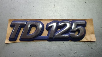 ZNAK ZNAKY NÁPIS TD125 DO FIAT MAREA