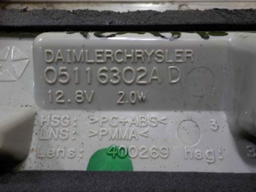 DODGE JOURNEY 10R LAMPA SVĚTLO STOP 05116302AD