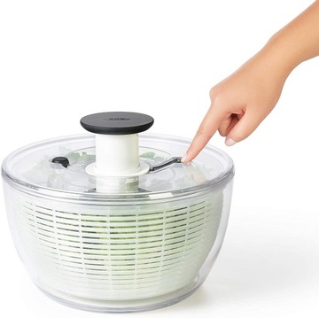 OXO 2в1 прозрачный салатник Good Grips