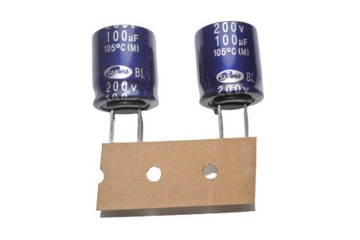 Kondensator 100uF 200V 105°C Samwha 18x21mm [2szt]