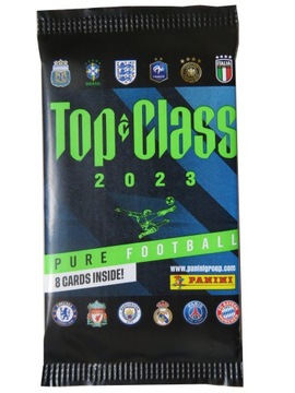 PANINI TOP CLASS 2023 АЛЬБОМ-САШЕ + ФУТБОЛЬНЫЕ КАРТОЧКИ БЕЗ ПОВТОРОВ 20 ШТ.