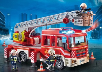 PLAYMOBIL 9463 ПОЖАРНАЯ МАШИНА С ЛЕСТНИЦЕЙ