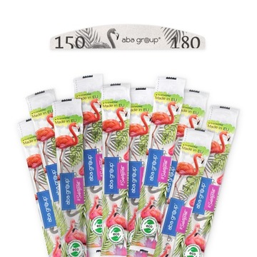 Pilnik do Paznokci Łódka Folia 150/180 Slim 10szt