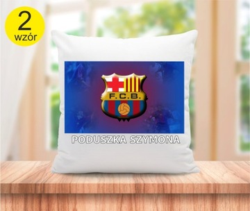 ПОДУШКА FC BARCELONA Микрофибра + НАЗВАНИЕ