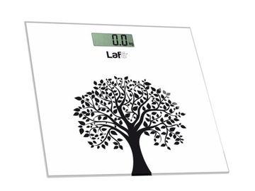 SZKLANA WAGA ŁAZIENKOWA ELEKTRONICZNA LAFE 150KG