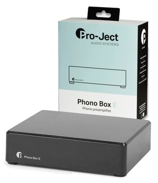 Pro-Ject Phono Box E (Black / Czarny) - Przedwzmacniacz gramofonowy MM
