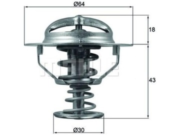 TERMOSTAT ALMERA TINO 2.2 PATHFINDER III 2.5 MURANO II TITAN 5.6