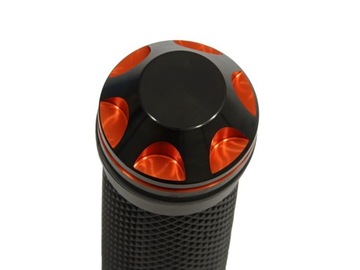 КОРОТКИЕ РУЧКИ ПЕРЕКЛЮЧЕНИЯ 22 мм, оранжевые мотоциклетные