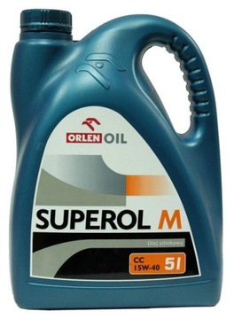 ORLEN OLEJ MINERALNY SUPEROL M MILVUS 15W40 5L