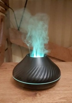 NAWILŻACZ POWIETRZA DYFUZOR AROMA WULKAN 7 LED