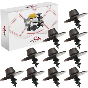 VOLKSWAGEN PASSAT GOLF POLO SEAT LEON SPINKI WKRĘTY DYWANIKÓW PODŁOGOWYCH