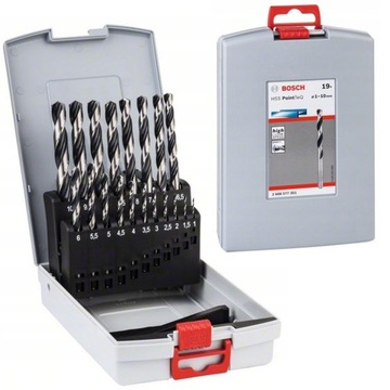 BOSCH Zestaw Wierteł HSS PoinTeQ 19 SZTUK 1-10mm