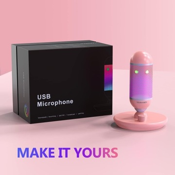 Игровой USB-микрофон YOUSHARES RGB
