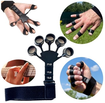 FINGER GRIPPER ПРОФЕССИОНАЛЬНЫЙ тренажер, улучшающий ловкость пальцев.