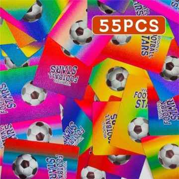 ЦВЕТНОЕ ИЗДАНИЕ FIFA WORLD FOOTBALL STARS 2024 ГОДА, 55 КАРТОЧЕК ФУТБОЛЬНЫЕ КАРТОЧКИ