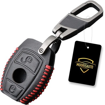 Skórzane etui pokrowiec na kluczyk MERCEDES A B C E CLA CLS GLC ML GLA GLK